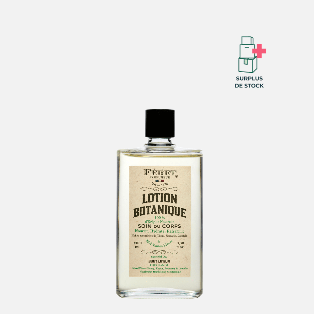 Lotion Botanique soins visage Feret Parfumeur Flacon 100 ml 