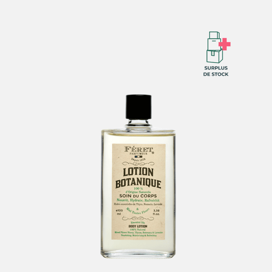 Lotion Botanique soins visage Feret Parfumeur Flacon 100 ml 