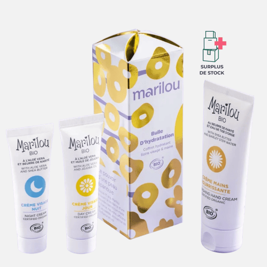 Coffret Bulle d'hydratation Soin Visage Marilou Bio Coffret hydratation 