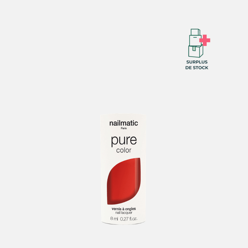 Vernis biosourcé - Rouge corail Ella Maquillage NAILMATIC Rouge corail 