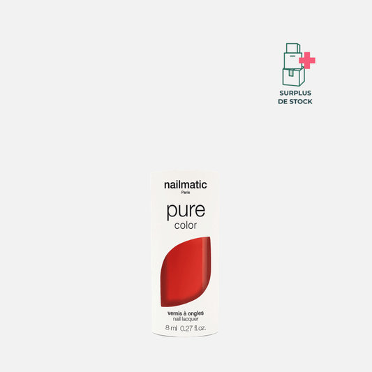 Vernis biosourcé - Rouge corail Ella Maquillage NAILMATIC Rouge corail 