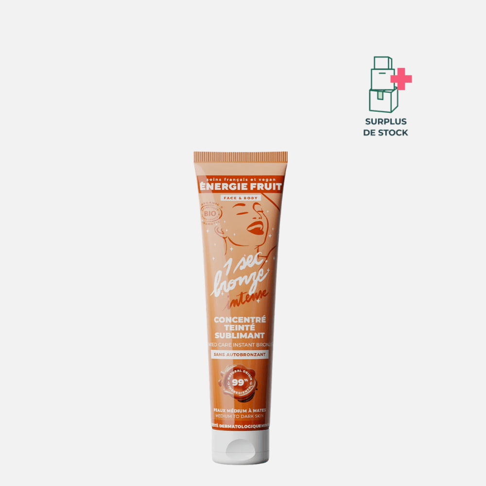 CONCENTRÉ TEINTÉ SUBLIMANT INTENSE Soin Corps ENERGIE FRUIT 100 ml // Pour peaux medium à foncer 