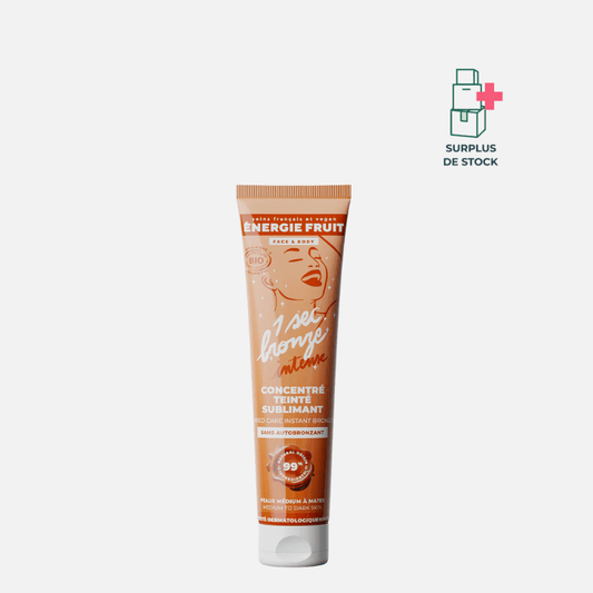 CONCENTRÉ TEINTÉ SUBLIMANT INTENSE Soin Corps ENERGIE FRUIT 100 ml // Pour peaux medium à foncer 