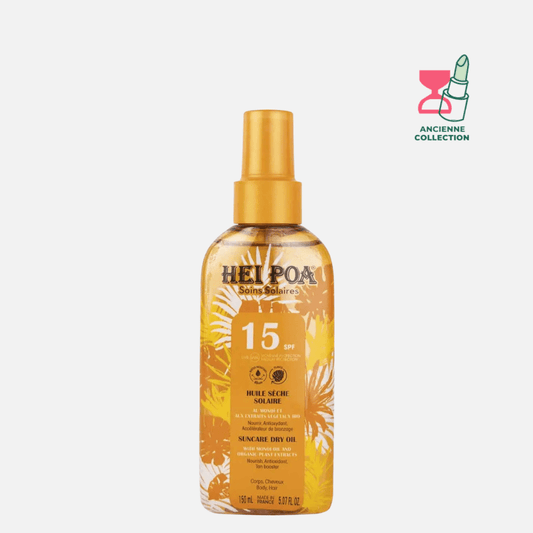 Huile Solaire Monoï SPF15 Soin Corps hei poa 150 ml 