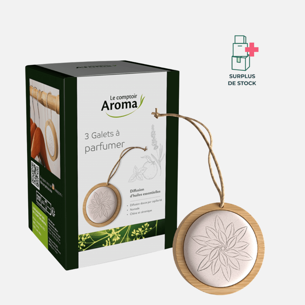 DIFFUSEUR PASSIF GALET BOITE X3 diffuseur de parfum Le Comptoir Aroma 