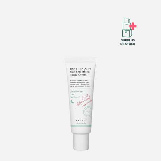 Panthenol 10 Skin Smoothing Shield Cream Soin Visage Axis-Y 50 ml 