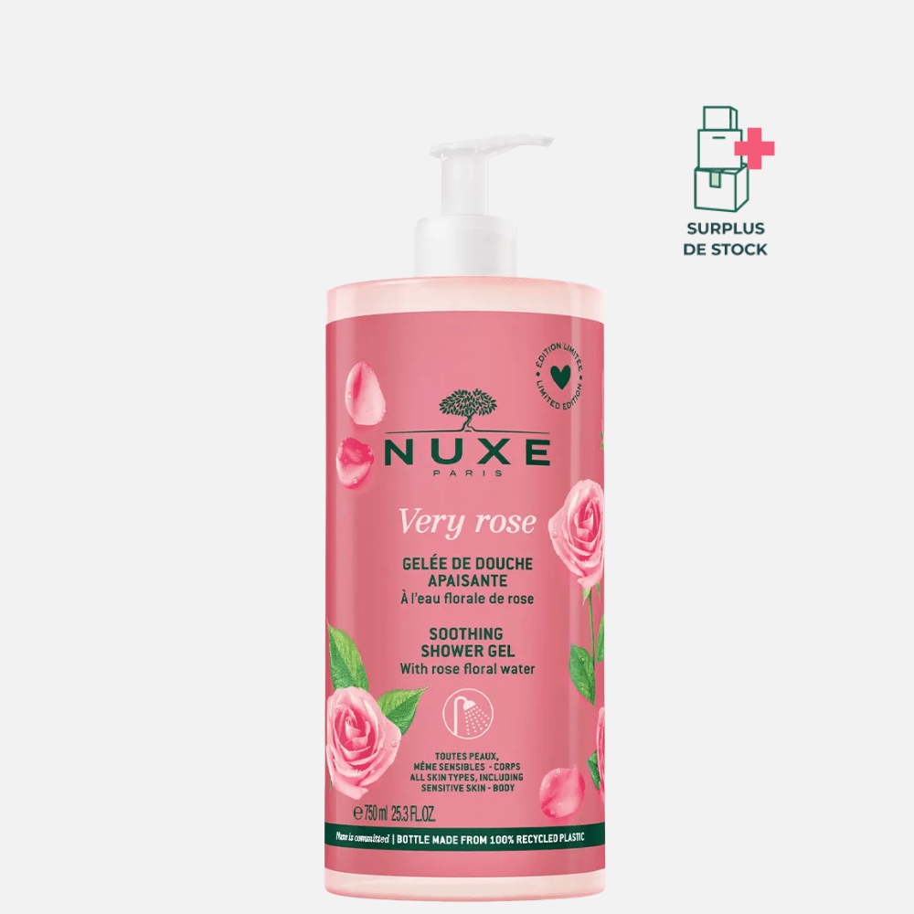 Very rose Gelée de Douche Douceur Soin Corps NUXE 750 ml 