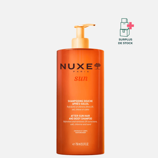 Sun Shampooing Douche après-soleil Soin Corps NUXE 750 ml 
