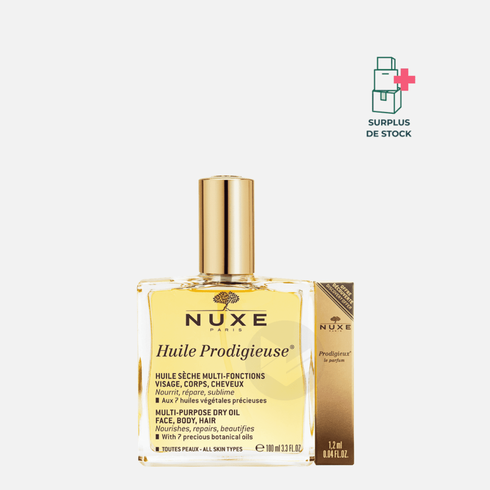 Huile Prodigieuse Huile capillaire NUXE 100 ml + Échantillon Parfum prodigieux 1.2 ml 