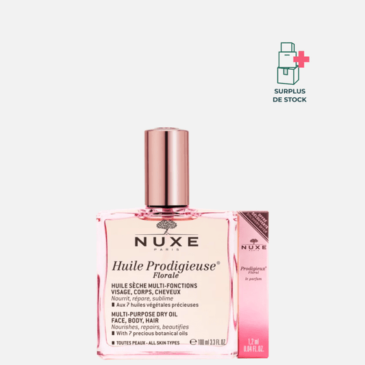 Huile Prodigieuse Florale Huile capillaire NUXE 100 ml + Échantillon Parfum prodigieux 1.2 ml 