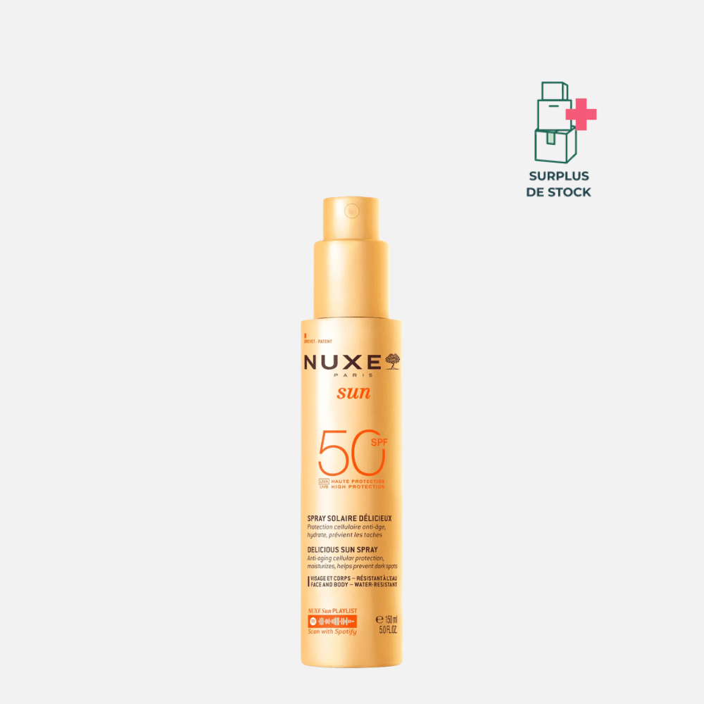Spray Solaire Délicieux Haute Protection SPF50 Soin Corps NUXE Spray 50 ml 