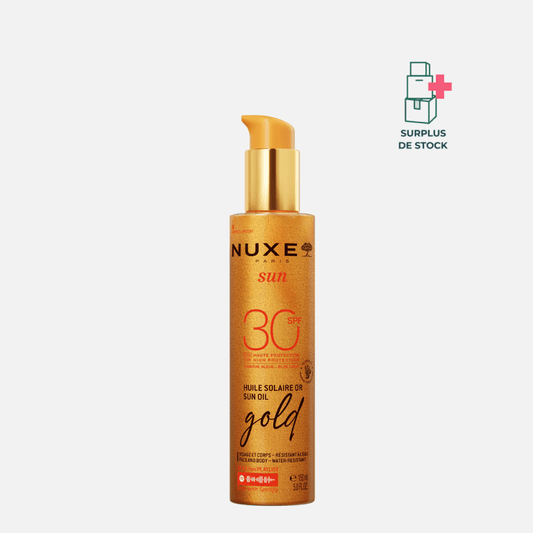 Huile Solaire Or Haute Protection SPF30 Soin Corps NUXE Spray 150 ml 