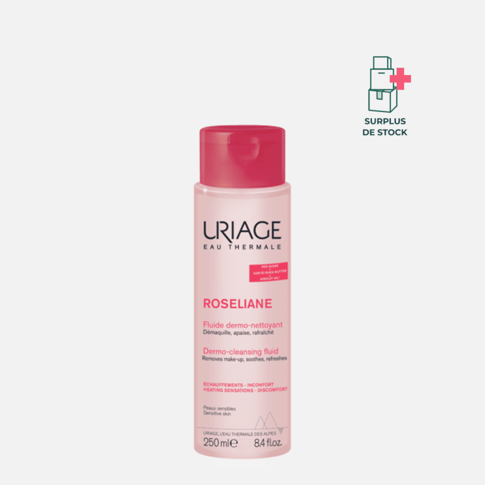 ROSÉLIANE - Fluide Dermo-Nettoyant Soin Corps Uriage 250 ml 