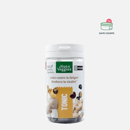 Tonic Complément Alimentaire NUTRIVEGGIES 60 gélules 