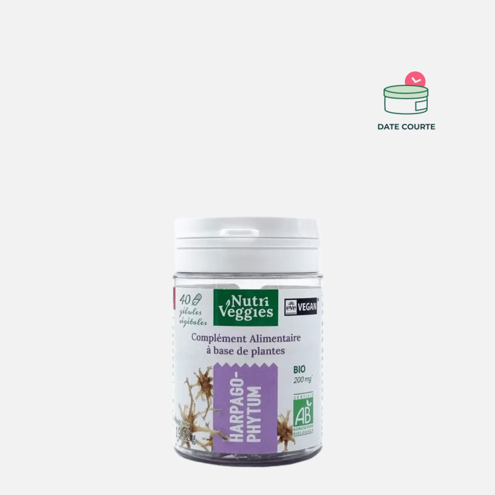 Harpagophytum Bio Complément Alimentaire NUTRIVEGGIES 60 gélules 