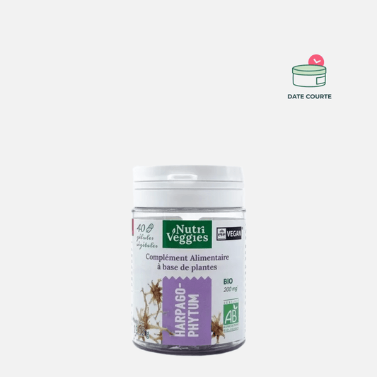 Harpagophytum Bio Complément Alimentaire NUTRIVEGGIES 60 gélules 