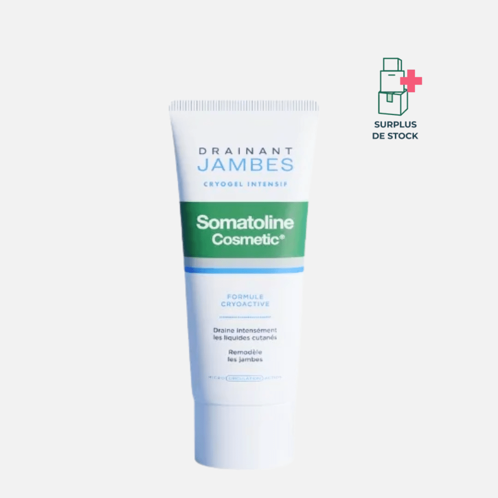 Minceur Cryo-Gel Intensif Jambes Drainant Soin Corps SOMATOLINE Tube 200 ml 
