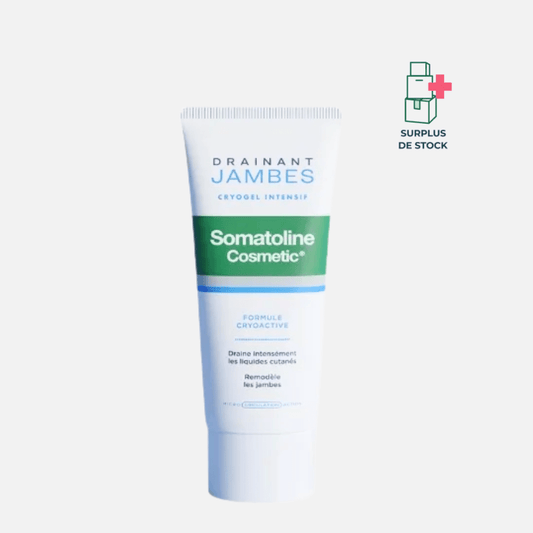 Minceur Cryo-Gel Intensif Jambes Drainant Soin Corps SOMATOLINE Tube 200 ml 