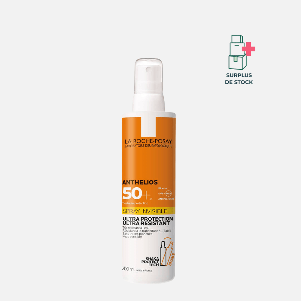 Anthelios Crème Solaire en Spray SPF50+ Soin Visage La Roche-Posay 200 ml 