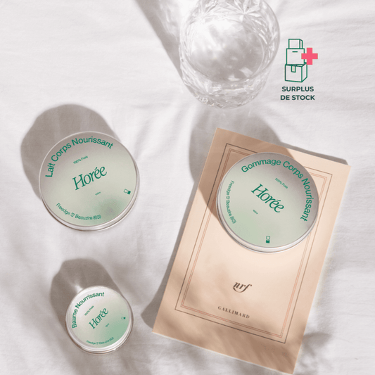 Routine corps Nourrissante Routine Horée Produits frais : Utilisation 2 à 4 mois après ouverture 