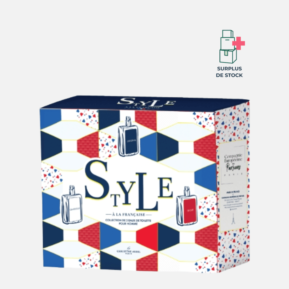 Coffret Homme - Original Classique et Sport Parfum Compagnie Européenne des Parfums 3 x 30 ml 