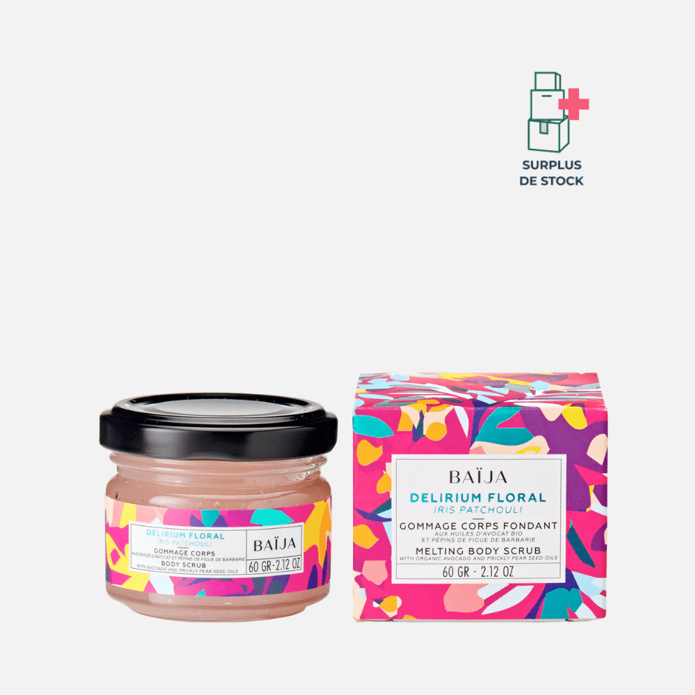 Gommage Corps Delirium Floral Soin Corps BAÏJA Pot 60 g 