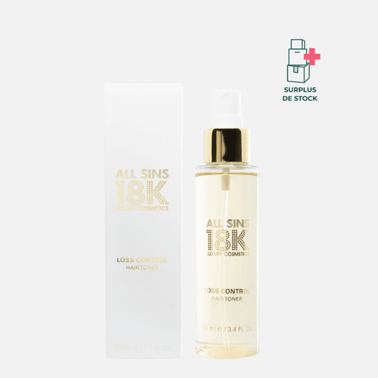 Lotion tonique anti-chute des cheveux Soin Capillaire ALL SINS 18K 200 ml 