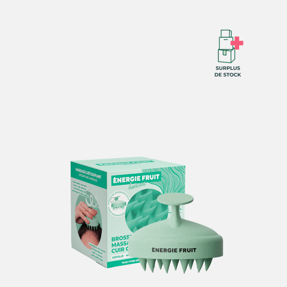 BROSSE MOUSSANTE & MASSANTE CUIR CHEVELU Accessoire Cheveux ENERGIE FRUIT 