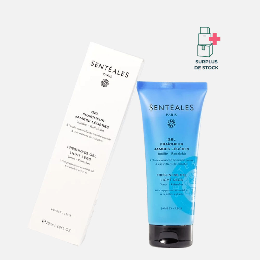 Gel Fraîcheur Jambes Légères Soin Corps SENTÉALES PARIS 200 ml 