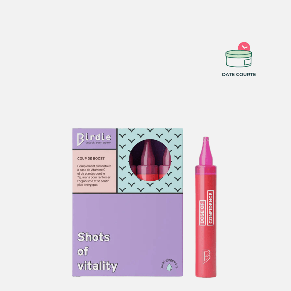 Shot of Vitality Complément Alimentaire BIRDIE 10 shots 