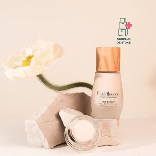 Pack teint parfait Peau claire Fond de teint Fred Mécène 30 ml & 5 g 