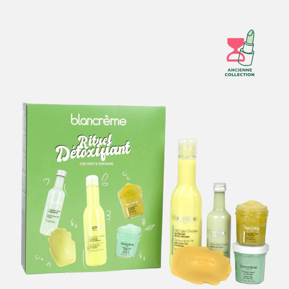 Coffret Rituel detox Soin Corps BLANCRÈME Coffret Detoxifiant 