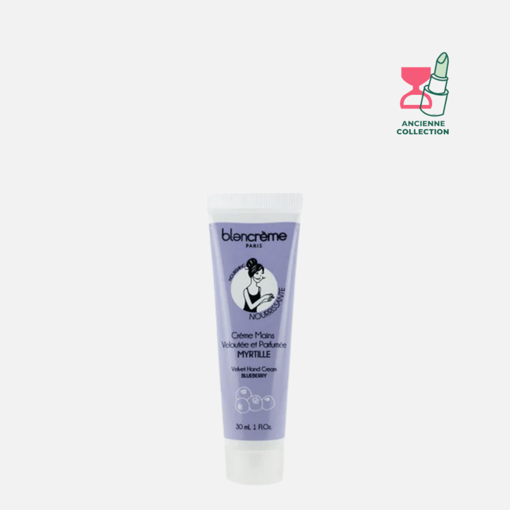 Crème mains myrtille Soin Corps BLANCRÈME 30 ml 
