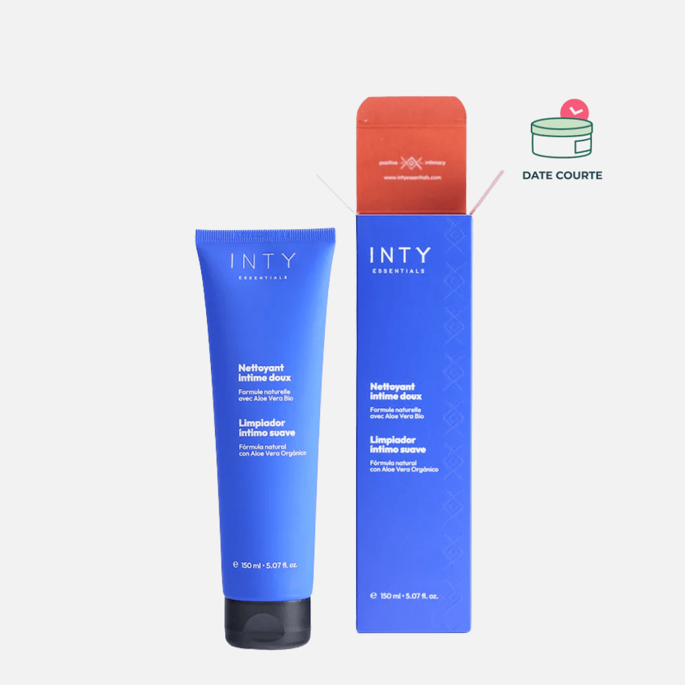 Gel lavant intime doux - Aloe Vera Bio Soin Corps Inty Essentials 100 ml 
