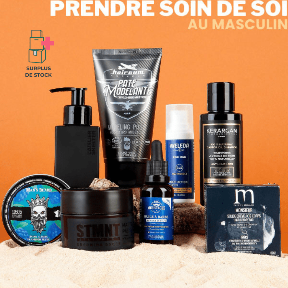 Box Avantages Monsieur Box Beauté MY BEAUTY FACTORY Box Homme 8 Produits 