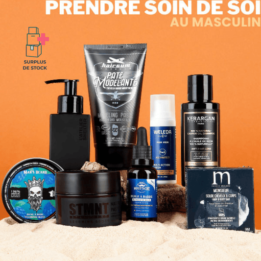 Box Avantages Monsieur Box Beauté MY BEAUTY FACTORY Box Homme 8 Produits 