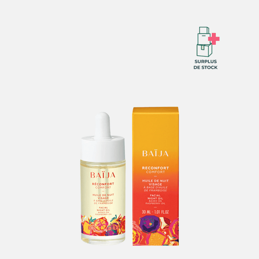 Huile de Nuit visage - Framboise Soin Visage BAÏJA 30 ml 