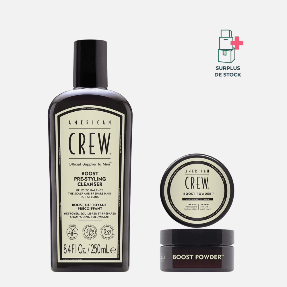 Coffret Duo Boost Soin capillaire American Crew 250 ml et 50 g 