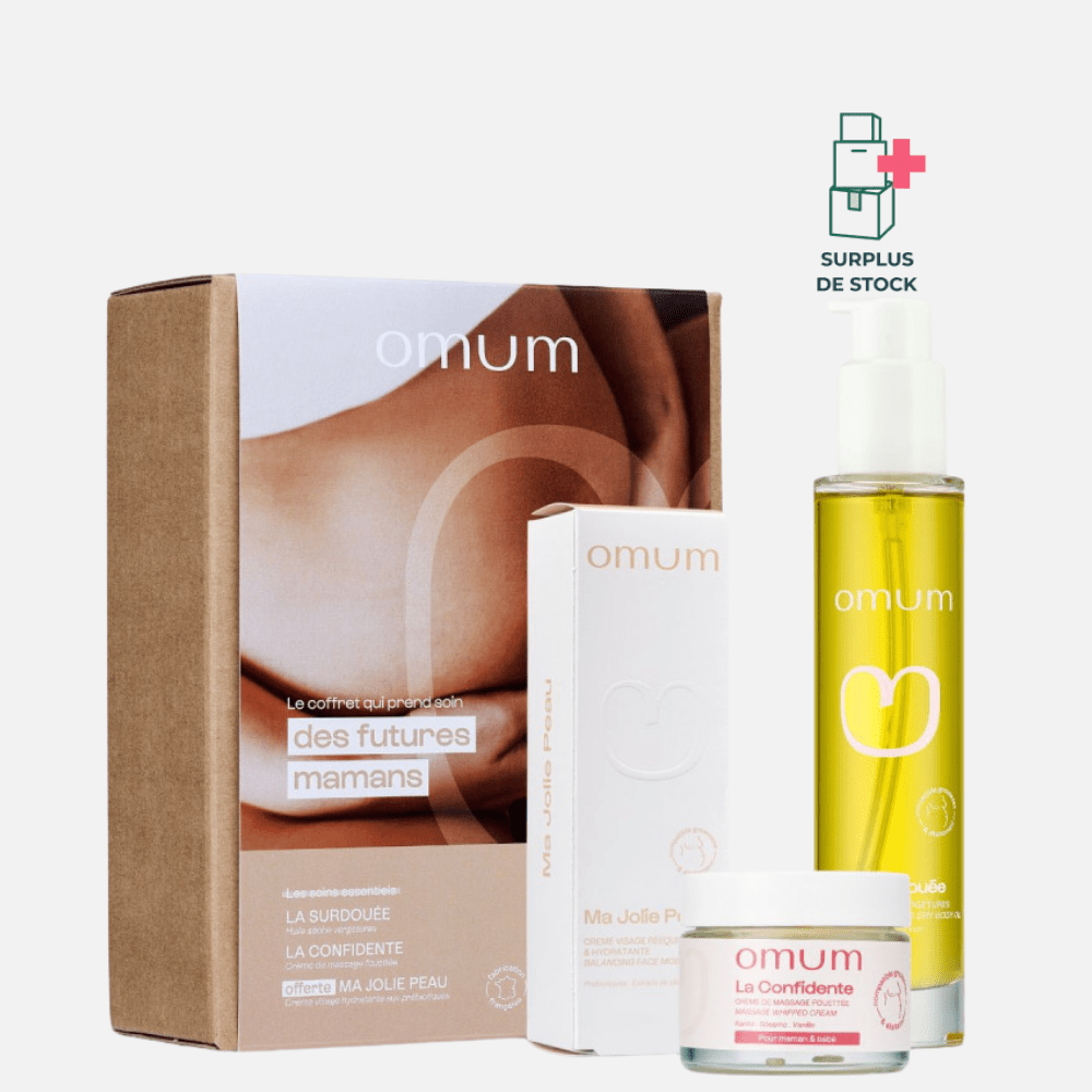 Coffret Future Maman Soin Capillaire OMUM Coffret 3 produits pour la grossesse 
