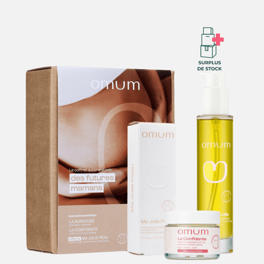 Coffret Future Maman Soin Capillaire OMUM Coffret 3 produits pour la grossesse 