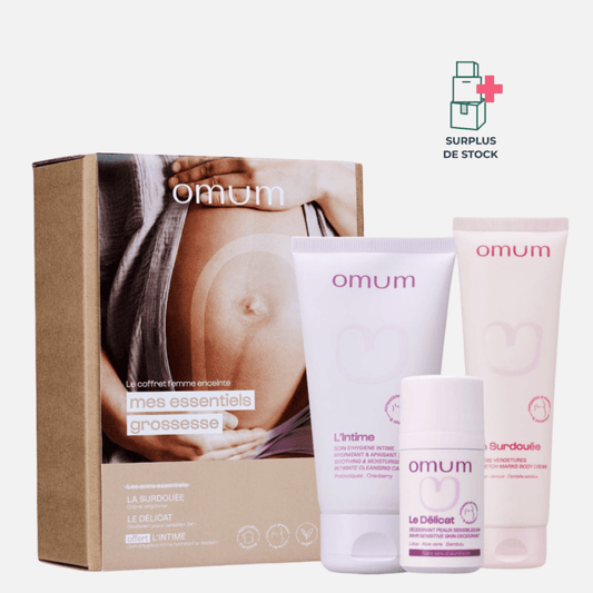 kit femme enceinte et future maman Soin Capillaire OMUM Coffret 3 produits pour la grossesse 