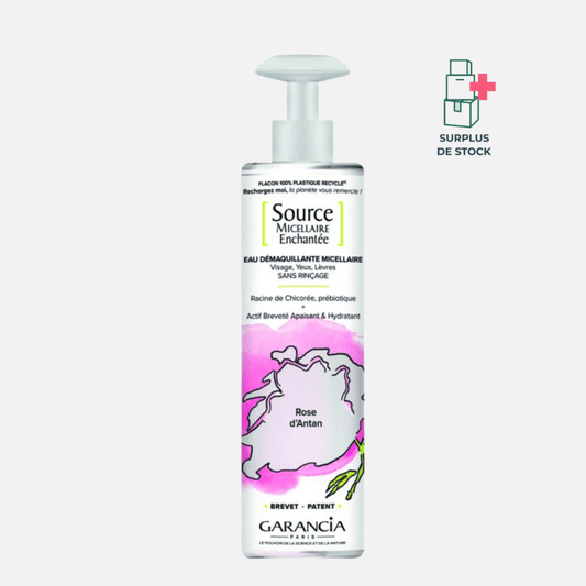 Source Micellaire Enchantée Flacon Rose soin hydratant GARANCIA 400 ml 
