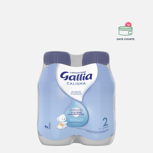 Gallia Calisma 2ème âge 4X500ML produit enfant Gallia 4x500ml 