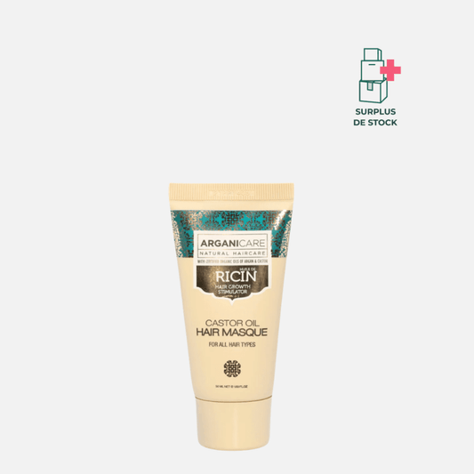 Masque à l'Huile de Ricin Soin Capillaire Arganicare 50 ml 