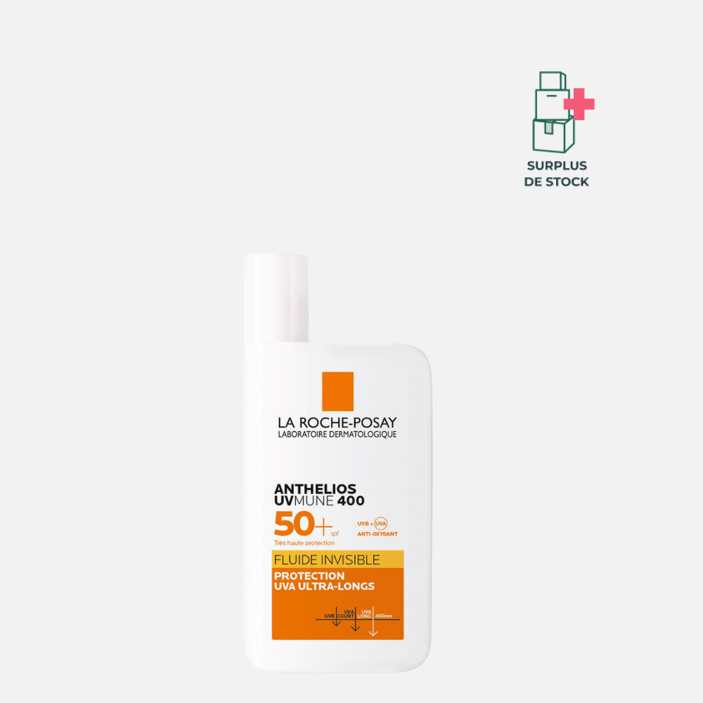 Anthelios UVMUNE 400 Crème Solaire fluide invisible SPF50+ protection solaire La Roche-Posay 50 ml 