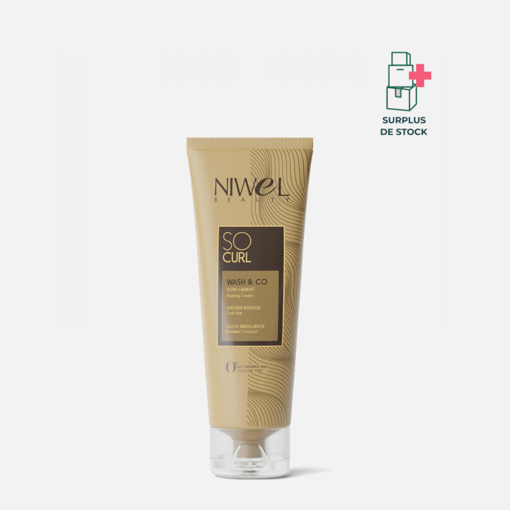 WASH & GO - Shampoing crème cheveux bouclés Shampoing NIWEL BEAUTY 250 ml 