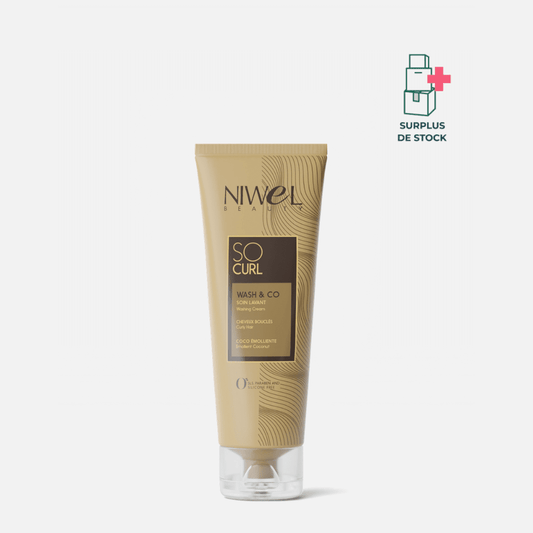 WASH & GO - Shampoing crème cheveux bouclés Shampoing NIWEL BEAUTY 250 ml 
