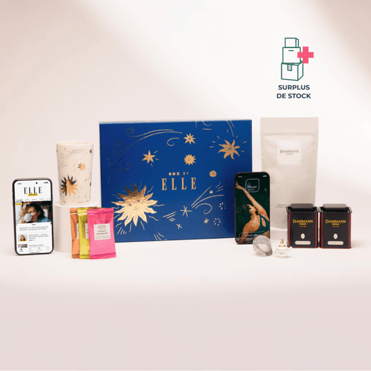 Box by ELLE x Dammann Frères Box Beauté BOX BY ELLE MAXI BOX Escapade Sensoriel - Six thés et Infusions 