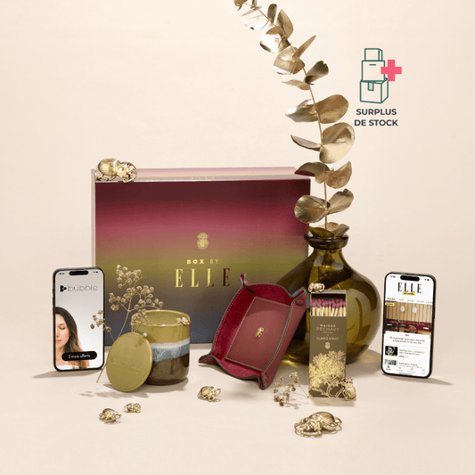 Box by ELLE x Claris Virot Box Beauté BOX BY ELLE BOX : Accessoire - Bougie Parfumée - Abonnements 
