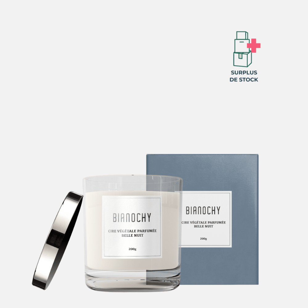 Bougie parfumée - Belle Nuit Bougie Parfumée BIANOCHY 200g • 45h 